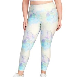 💚 NWT OLD NAVY Plus SizE 7/8 High Waisted Womens Leggings